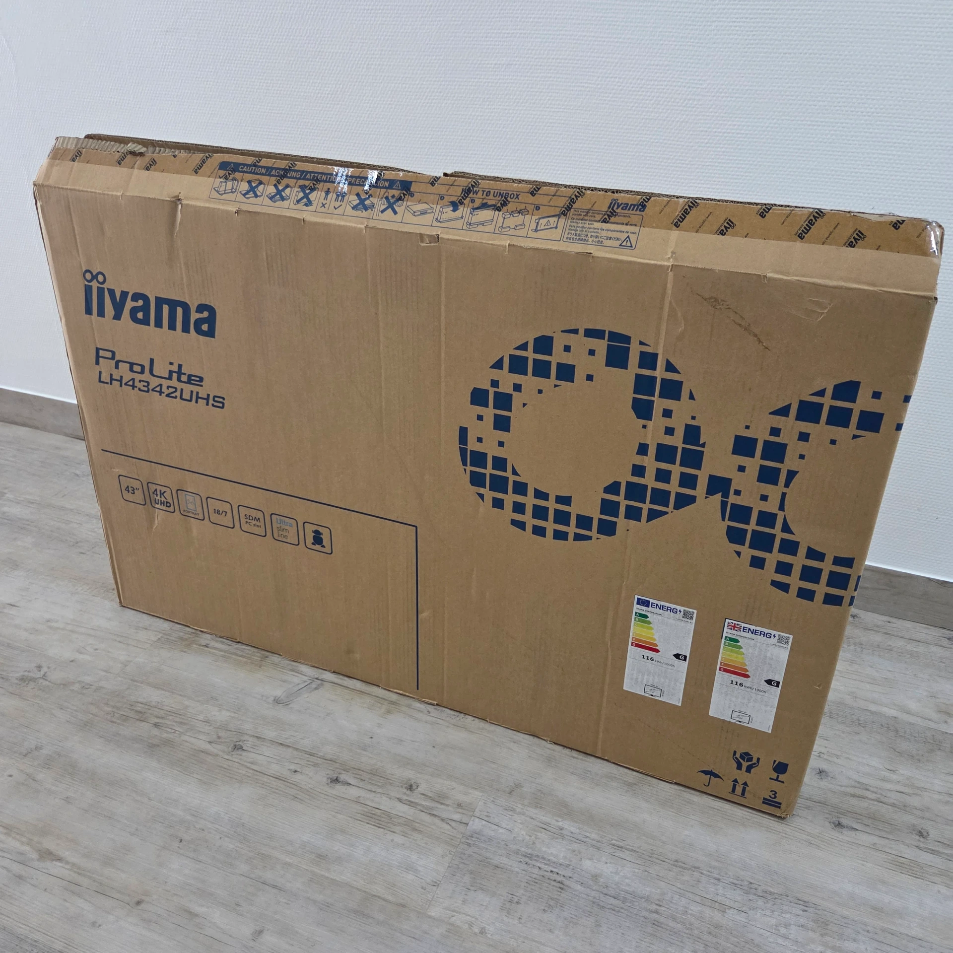 iiyama Prolite LH4342UHS écran dynamique pro